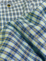 Prestige Plaid Pant (Sky Blue/Navy) Denim