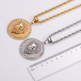 KALIKO "Lion Stone" Rope Chain + Pendant (Gold) 042