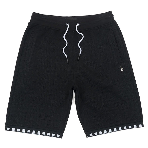 Makobi "Embossed" Shorts (Black) 363