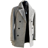 Lanzino "Dublin" DB Peacoat (Black/White)