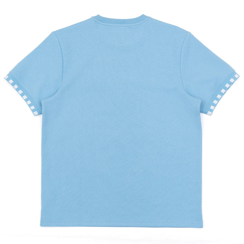 Makobi "Embossed" Crew Neck (Blue) 363