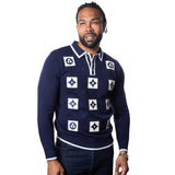 Prestige "Lankin" Polo Sweater (Navy) 569