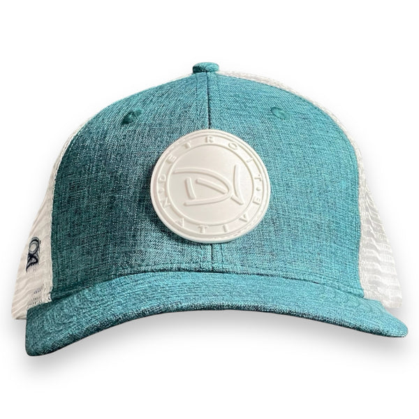 Detroit Native "Logo" Core Hat (Caspian/White)