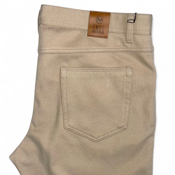 Enzo Stretch Pant (Oatmeal) Alpha 381