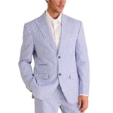 Inserch Seersucker Suit (True Blue)