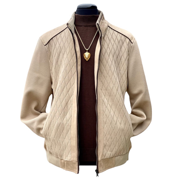 DNK "Buchanan" Sweater Bomber (Wheat)