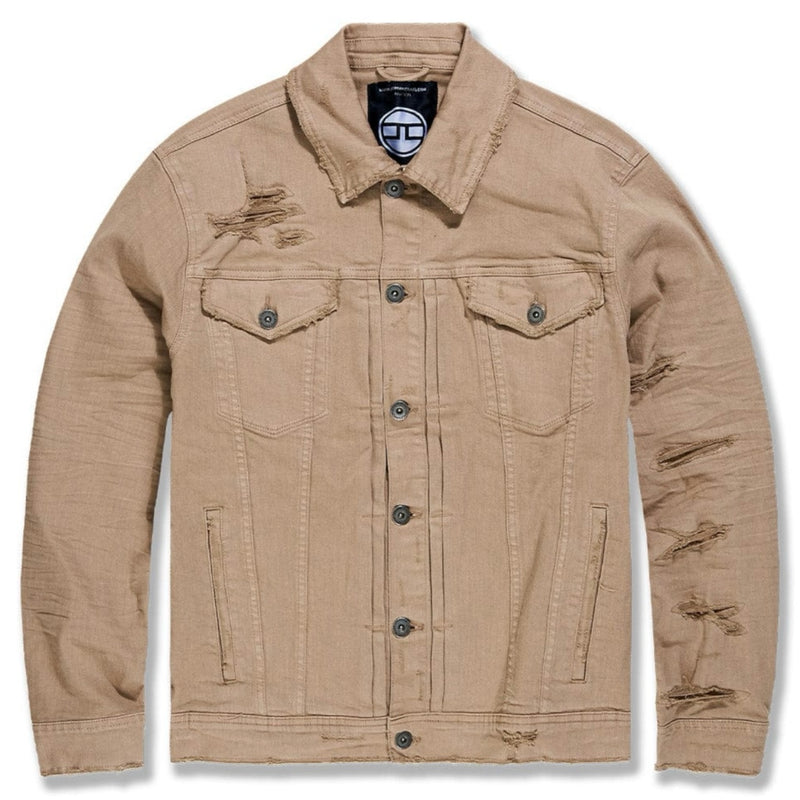 Jordan Craig "Maxton" Denim Jacket (Khaki)