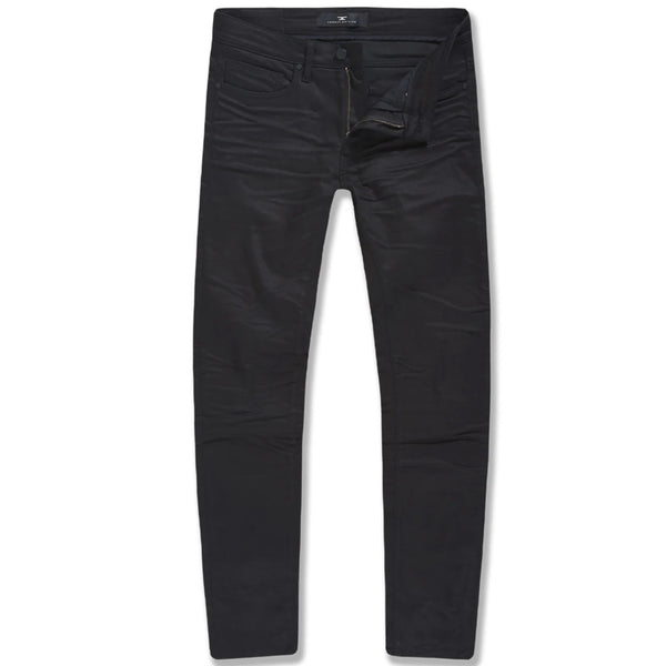 Relaxed Fit Jordan Craig "Waxed" Jean (Black)