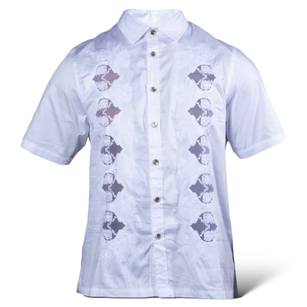 Prestige "Skyline" Cotton Shirt (White)