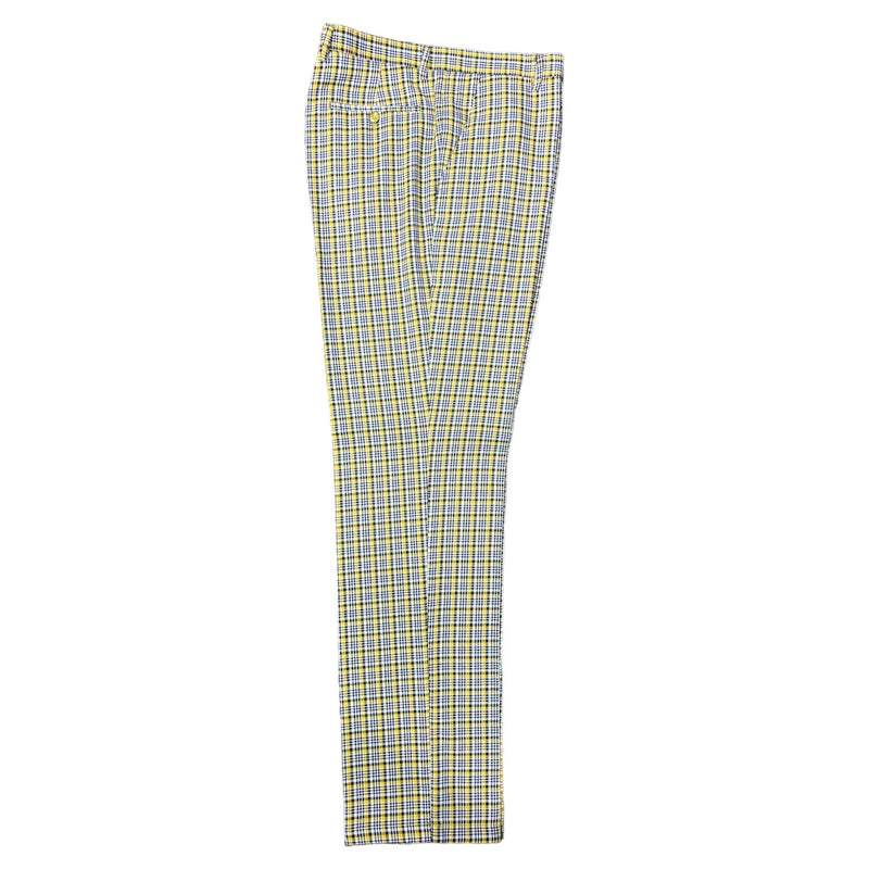 Prestige Plaid Pant (Yellow/Black/White) Yellow