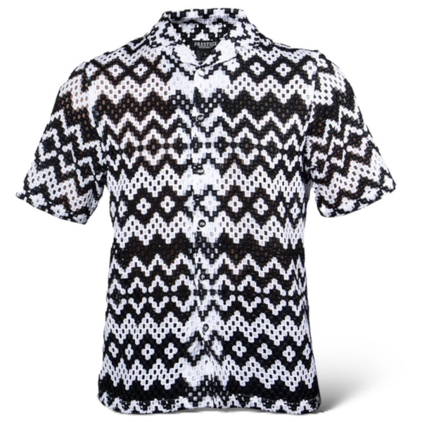 Prestige "Stealth" Knit Shirt (White)