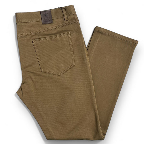 Enzo Stretch Pant (Brown) Alpha 392