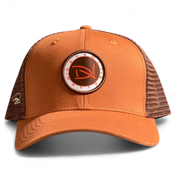 Detroit Native "Logo" Core Hat (Brown/Orange)