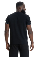 Makobi "Embossed" Crew Neck (Black) 363