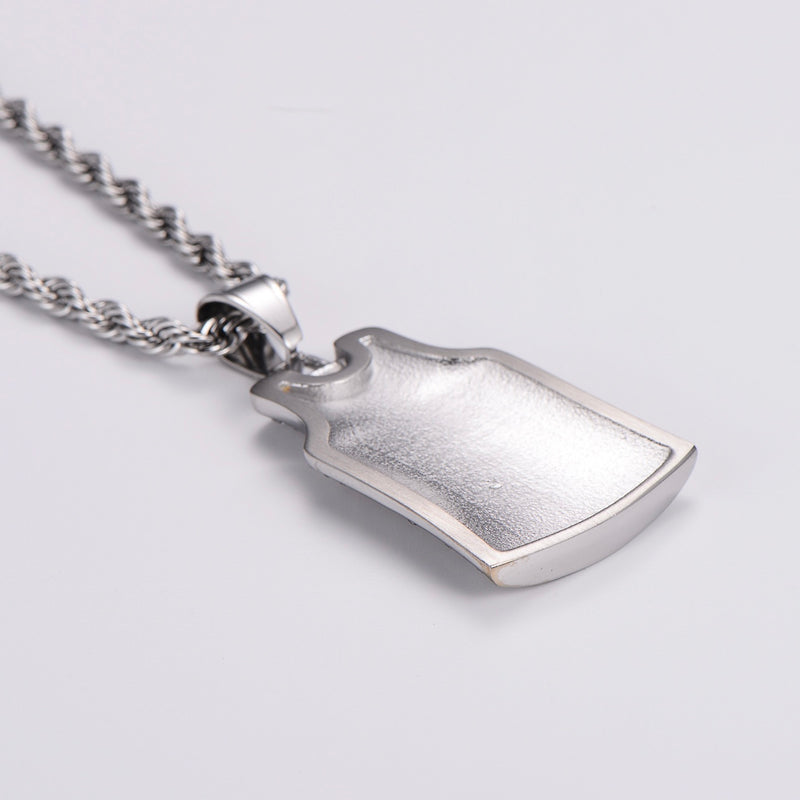 KALIKO "Kobe8" Rope Chain + Pendant (Silver) 080