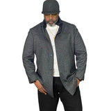 Enzo "Manhattan" Car Coat (Charcoal)