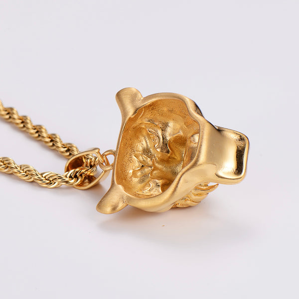 KALIKO "Panther" Rope Chain + Pendant (Gold) 2570