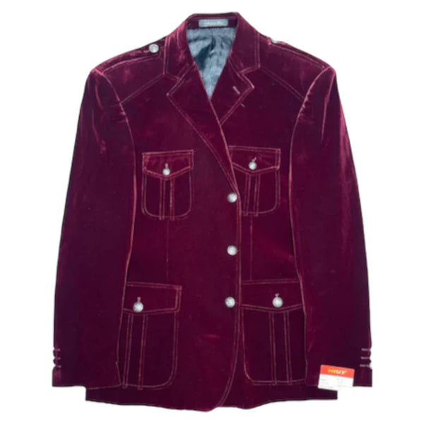 Inserch "Military" Blazer 569 (Burgundy)