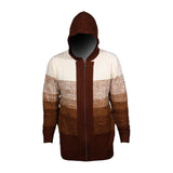 Prestige Full Zip "Midtown" Sweater (Brown) 484