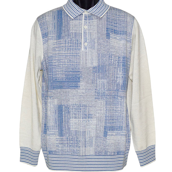 Cigar Couture "Vango" Sweater (Sky/Winter White) 303