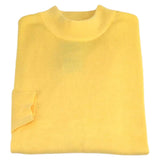 Inserch Cotton Blend Mock Sweater (Banana)