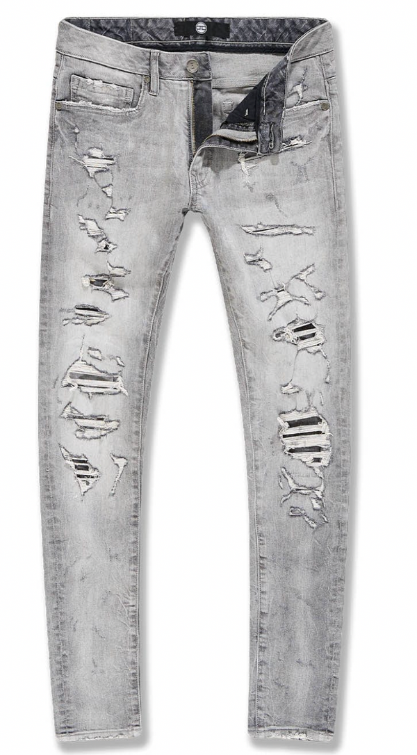 Slim Fit Jordan Craig Jean (Cement Gray) jm3436