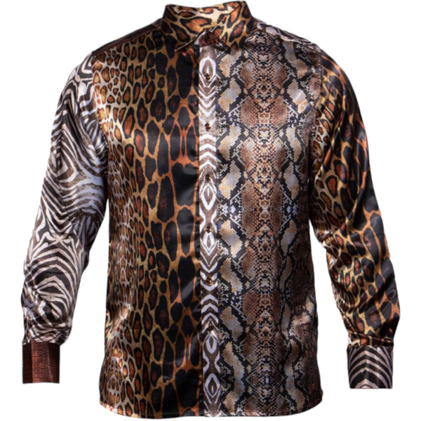 Prestige Luxury Shirt (Brown) 367