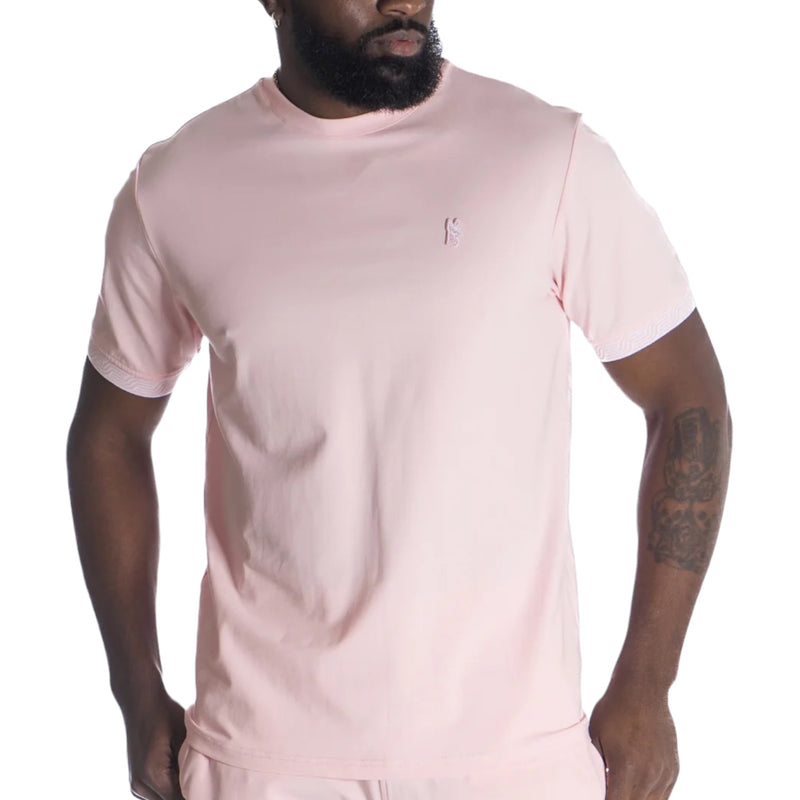 Makobi "Breeze" Crew Neck (Pink/White)