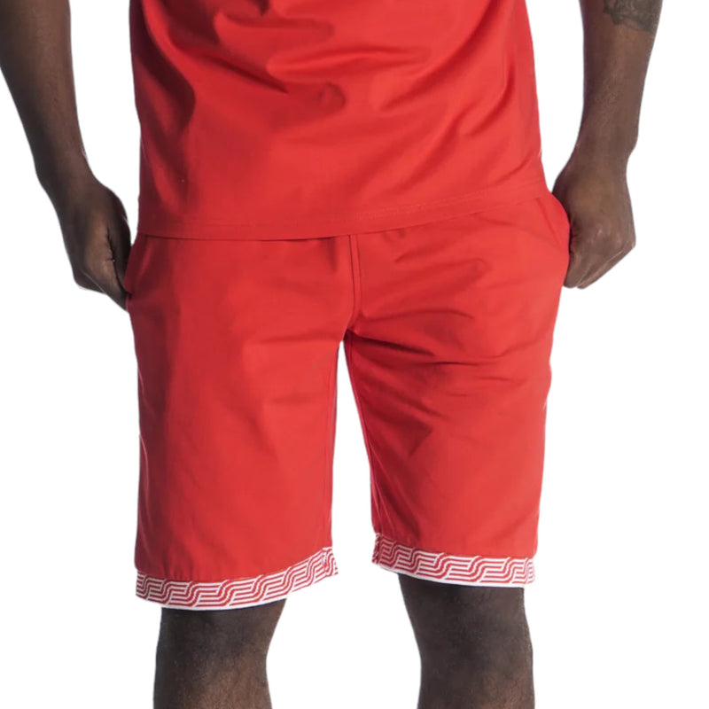 Makobi "Breeze" Shorts (Red/White)