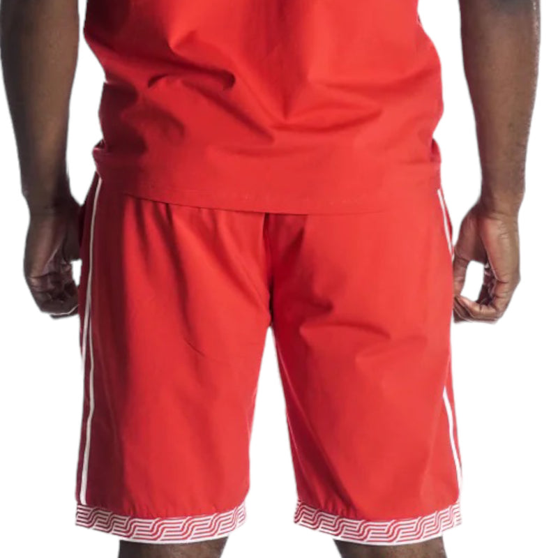 Makobi "Breeze" Shorts (Red/White)