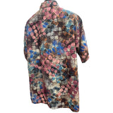 Bassiri "Flow" Shirt (Rose/Tan/Blue) 1047