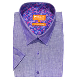 Inserch Linen Premium Shirt (Purple) 717