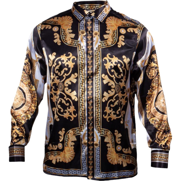 Prestige Luxury Shirt (Black) 352