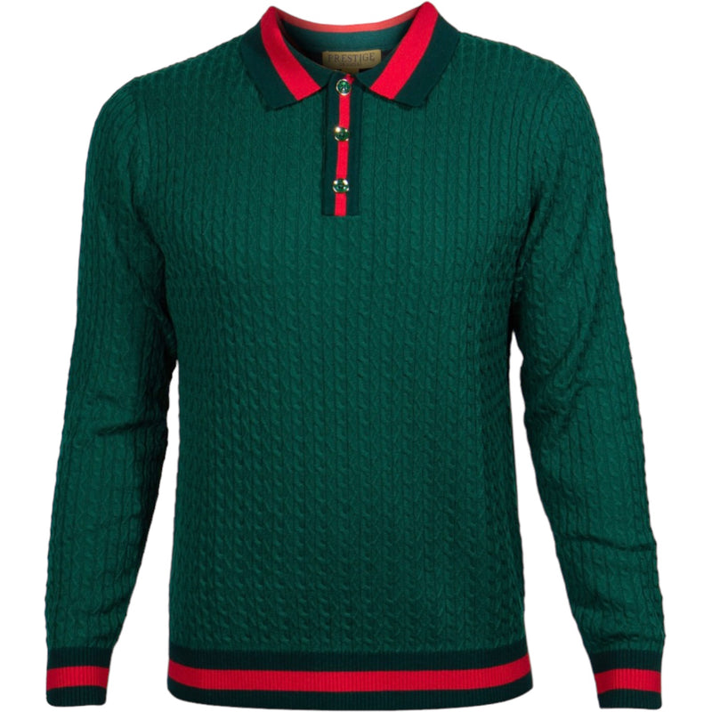 Prestige "highrise3.0" Polo (Green/Red/Black) 474