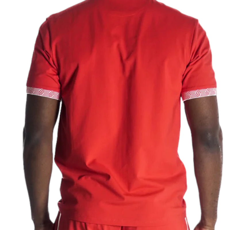 Makobi "Breeze" Crew Neck (Red/White)