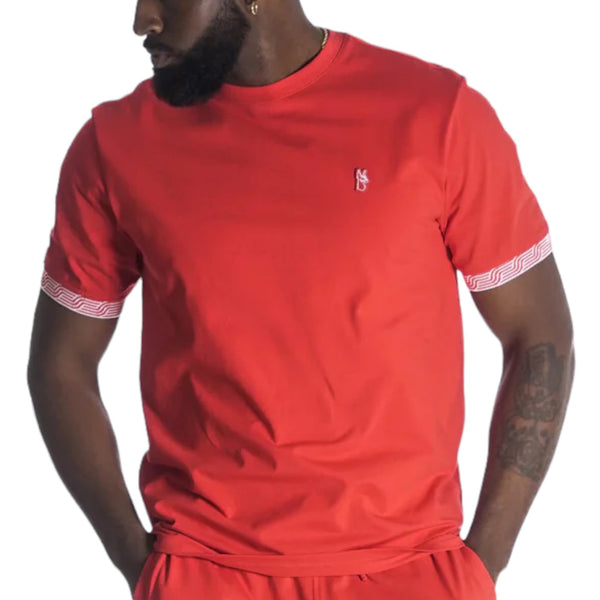 Makobi "Breeze" Crew Neck (Red/White)