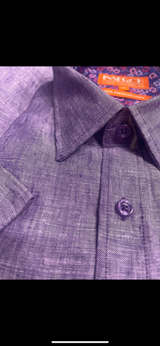 Inserch Linen Premium Shirt (Purple) 717