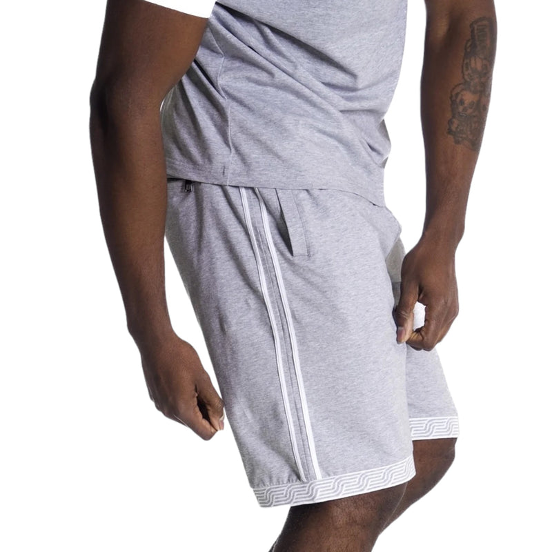 Makobi "Breeze" Shorts (Gray/White)