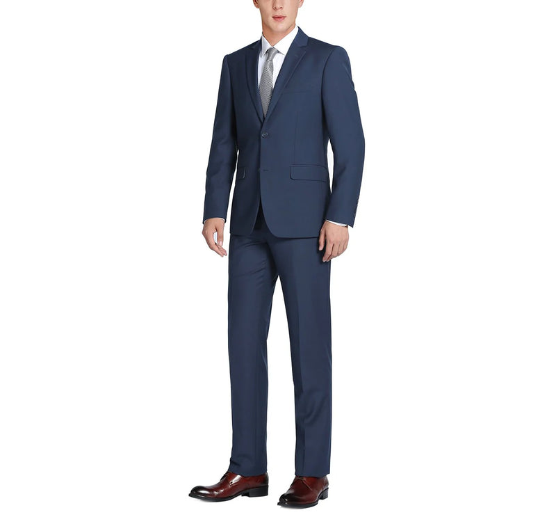 Mens Modern Classic Fit Suit (Midnight) Renoir 201-19