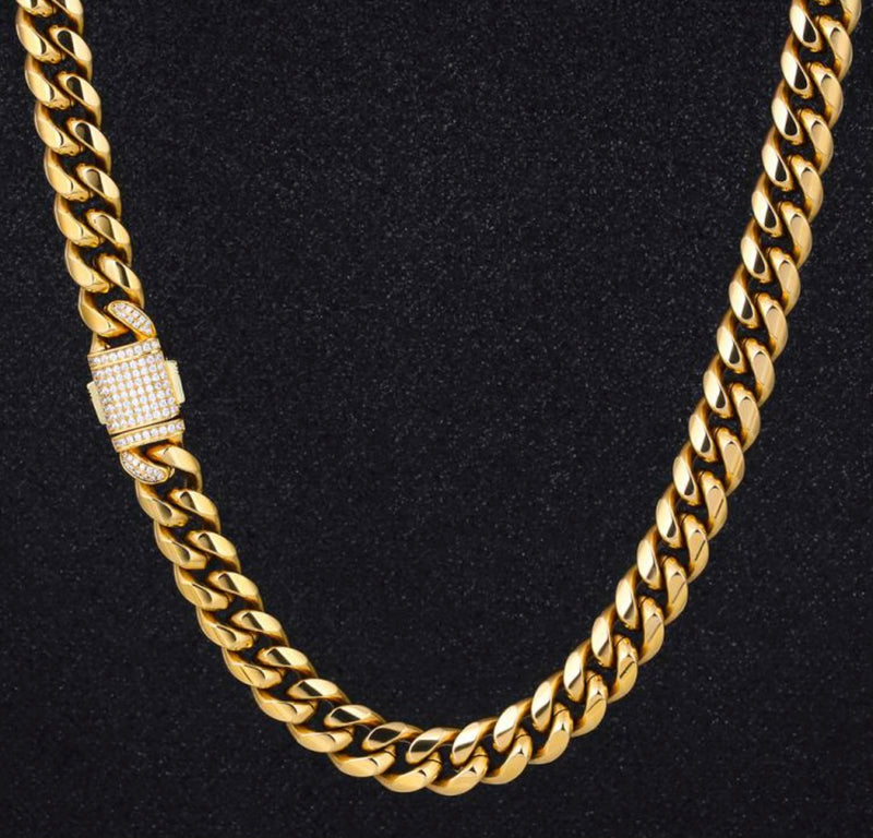 KALIKO cuban link "Savannah" chain (gold) 12mm