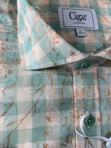 Cigar Couture "Sunset" Shirt (Mint) M1279