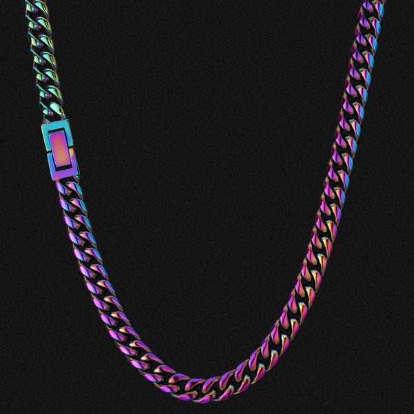 Kaliko "Chameleon" Cuban Link Chain (MultiColor)