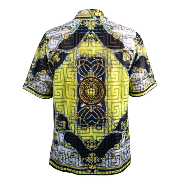 Prestige Lace Printed Shirt 2.0 (Yellow) 254