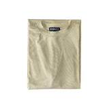 Inserch short sleeve mock (Tan)