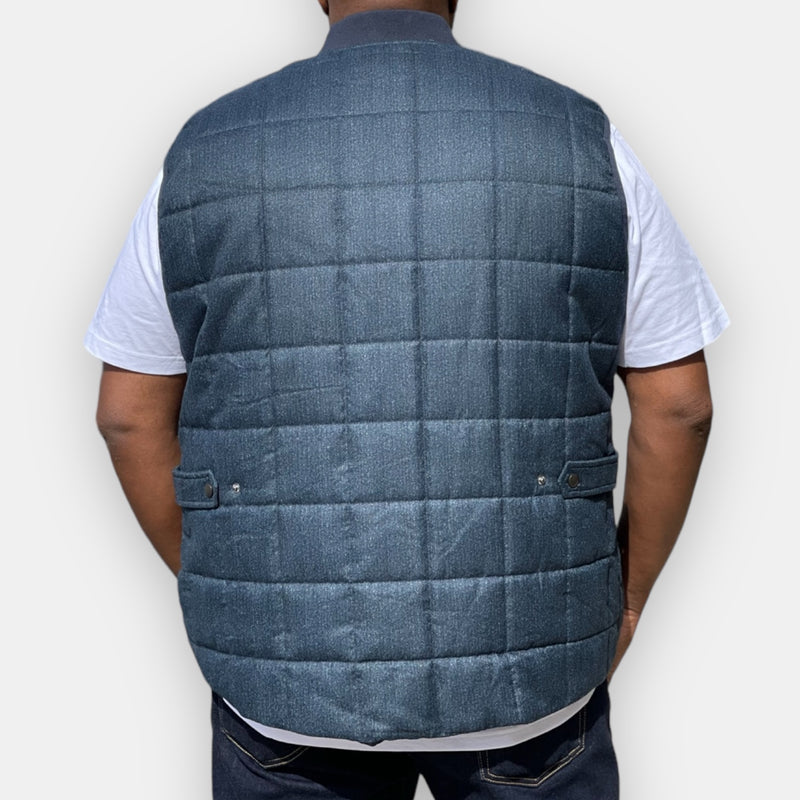 Enzo Puffer Vest (Navy)