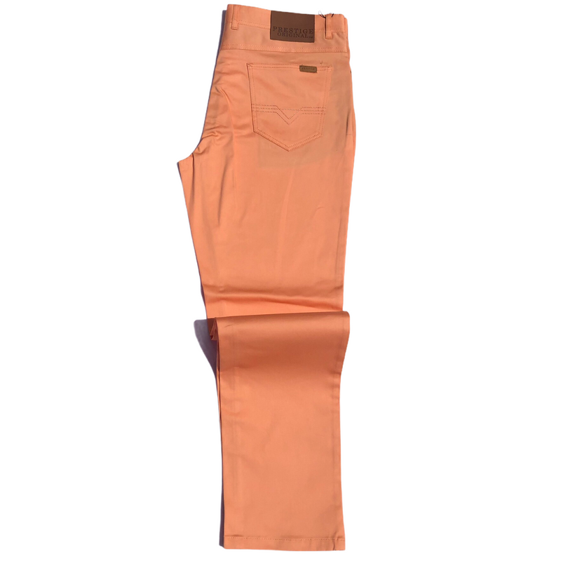 Prestige Casual Jean Pant (Peach) 100