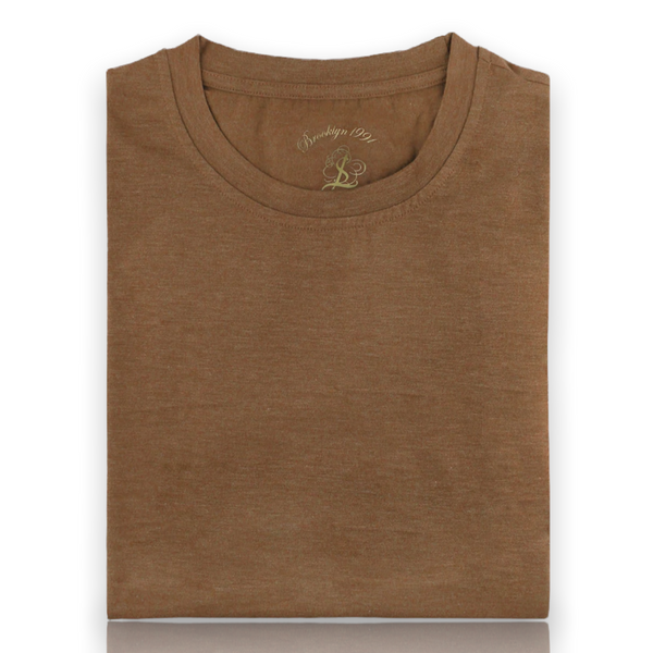 Steven Land Brushed Crew Neck (Brown)