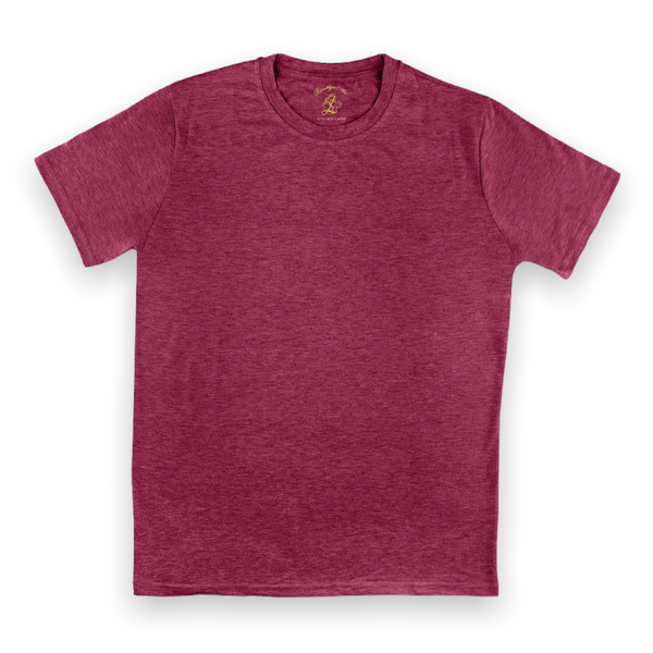 Steven Land Brushed Crew Neck (Berry)