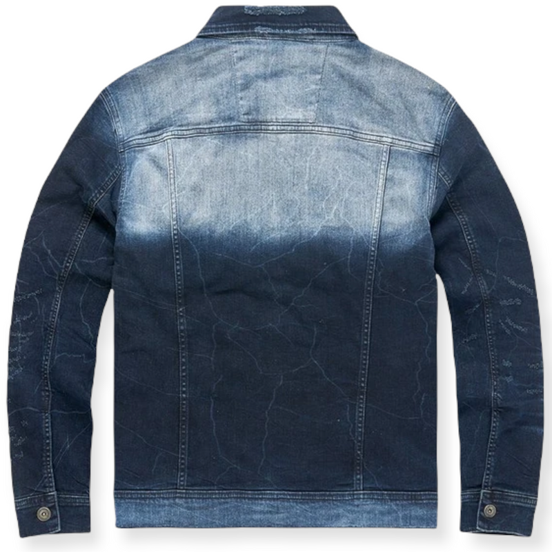 Jordan Craig Denim "xavier" Jacket (Midnight Blue)