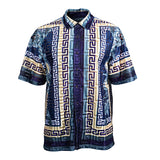 Prestige Lace Printed Shirt 2.0 (Navy) 251